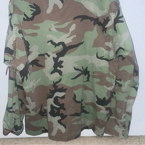 Polo Ralph Lauren Camo Military Over Shirt U.S.-R.L. Jacket Camouflage ( L ) - Picture 10 of 12